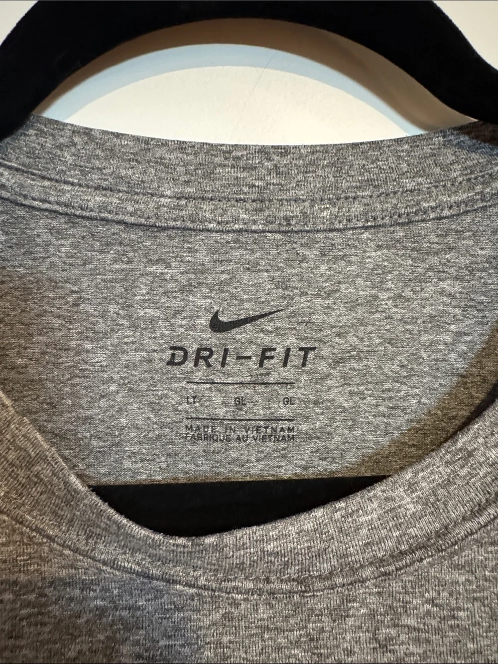 Oregon State Basketball Team Issued Grey Dri-Fit Long Sleeve Shirt
